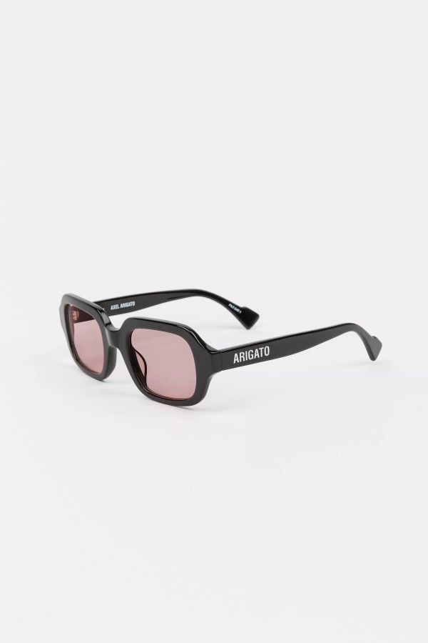 Axel Arigato Schwarz Rosa Nova Sonnenbrille