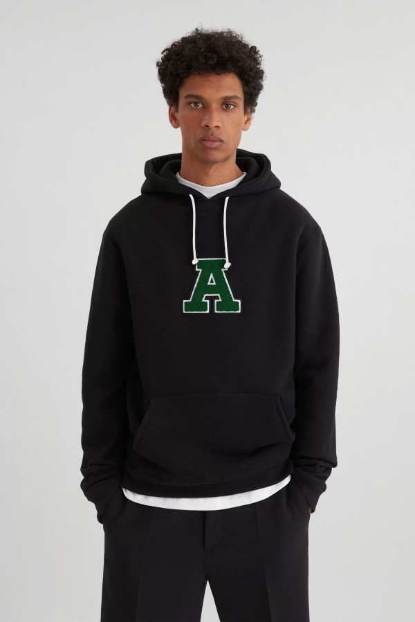 Axel Arigato Schwarzer Catch-Hoodie