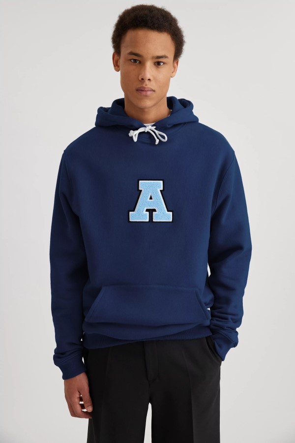 Catch Hoodie Axel Arigato Marineblau