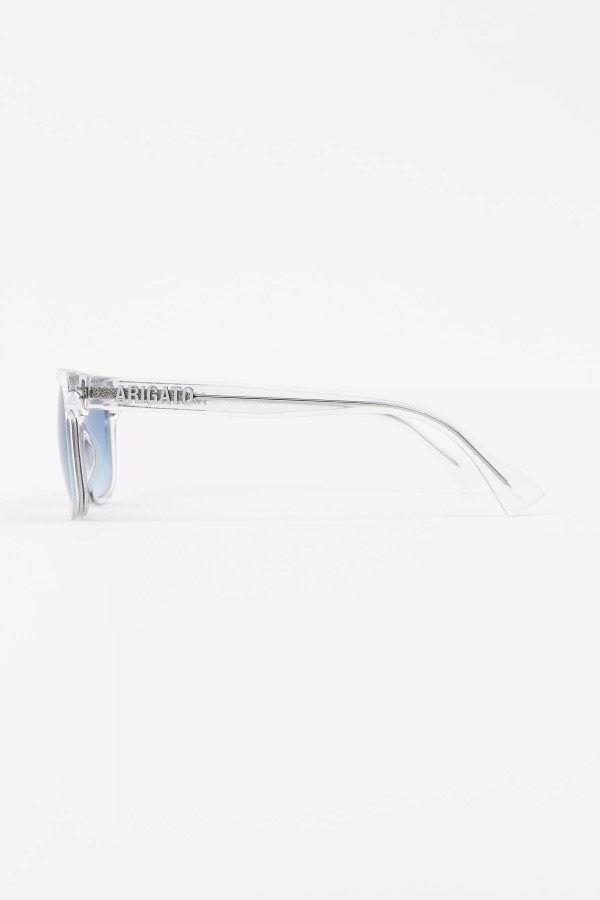 Jet Square Sonnenbrille Axel Arigato Transparent Verblassendes Blau