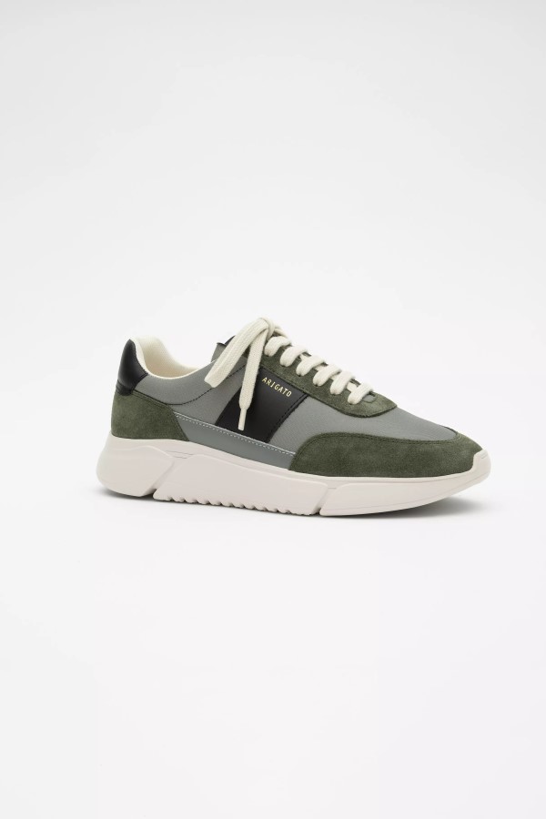 Axel Arigato Dunkelgrüner Genesis-Vintage-Läufer