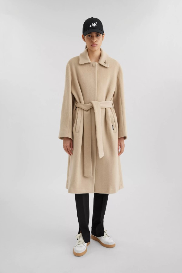 Millenium Wollmantel Axel Arigato Hellbeige