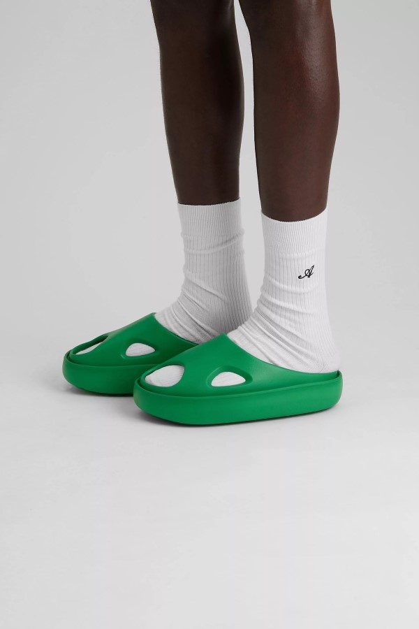 Axel Arigato Hellgrüne Magma-Sandalen