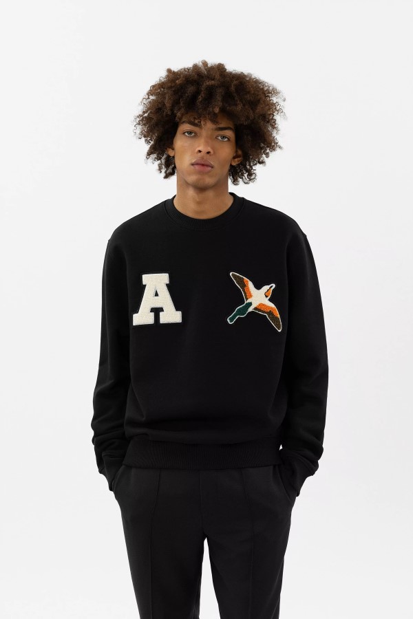 Unibienenvogel-sweatshirt Arigato Schwarz