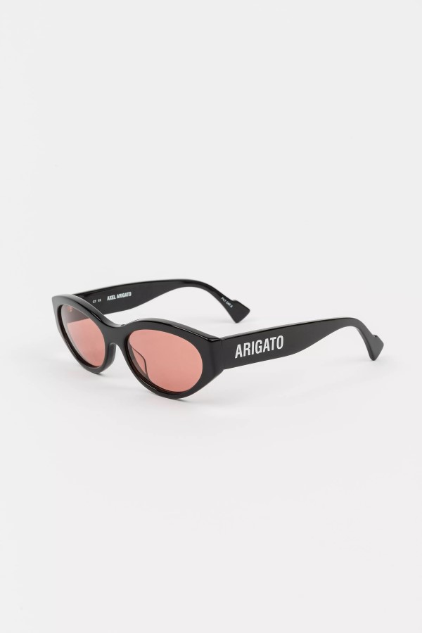 Axel Arigato Tonia Cat-Eye-Sonnenbrille Schwarz Dunkel Blush