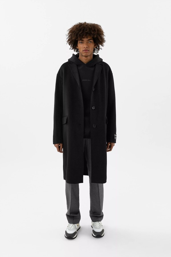 Axel Arigato Medea Wollmantel Schwarz