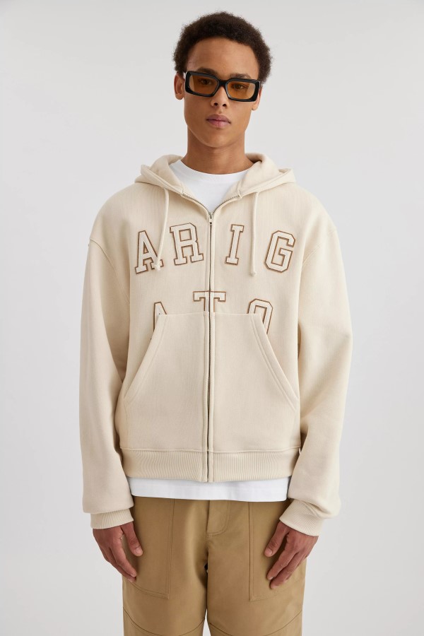 Legend Zip Hoodie Hellbeige Axel Arigato