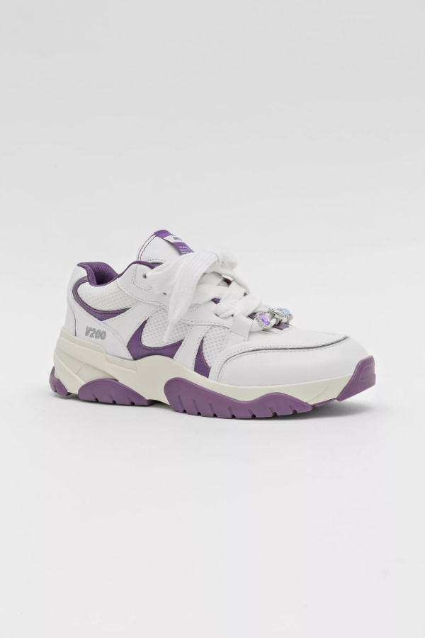 Axel Arigato Weiß Lila Wels Lo