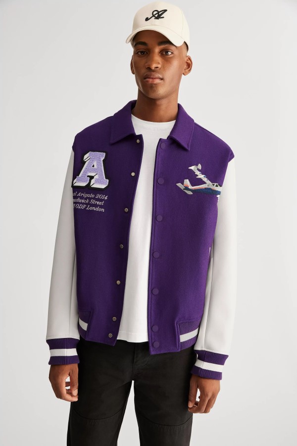Axel Arigato Lila Mayday College-Bomber