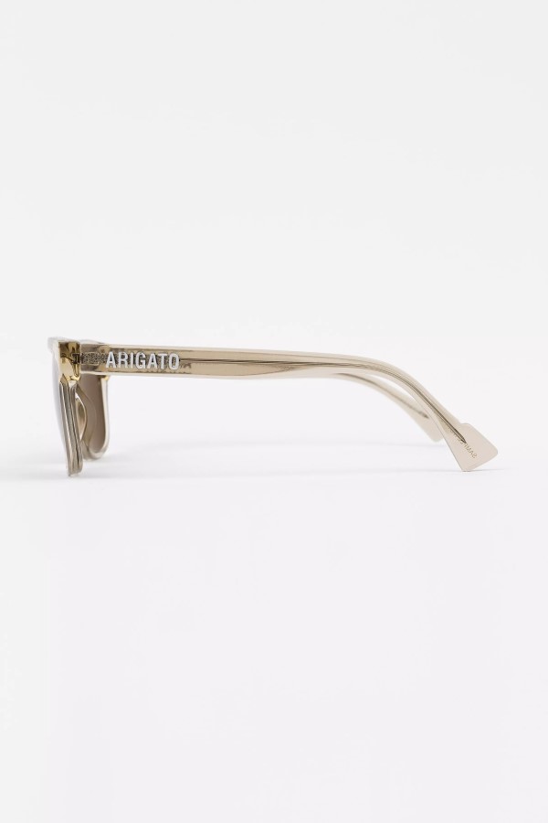 Axel Arigato Transparente Sandbraun Jet Square Sonnenbrille