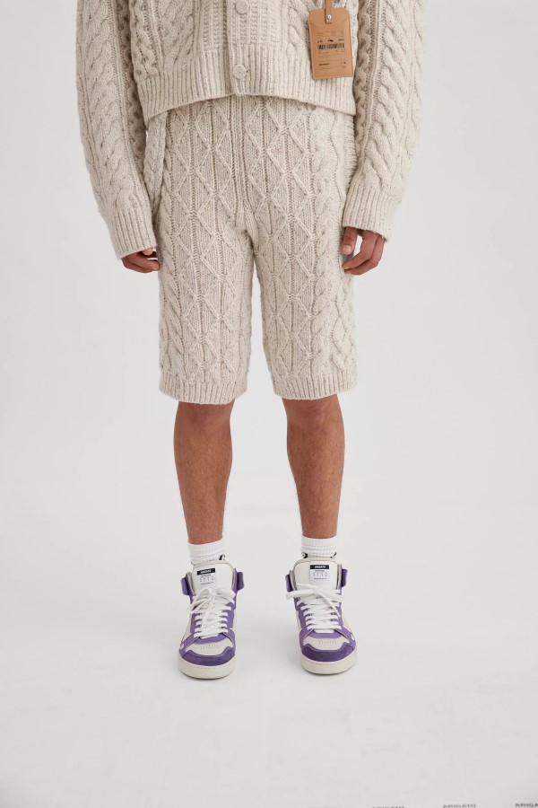 Axel Arigato Ecru Nickerchen Shorts