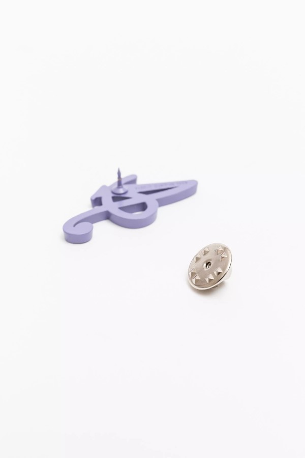 Unterschriftennadel Enzianviolett Axel Arigato