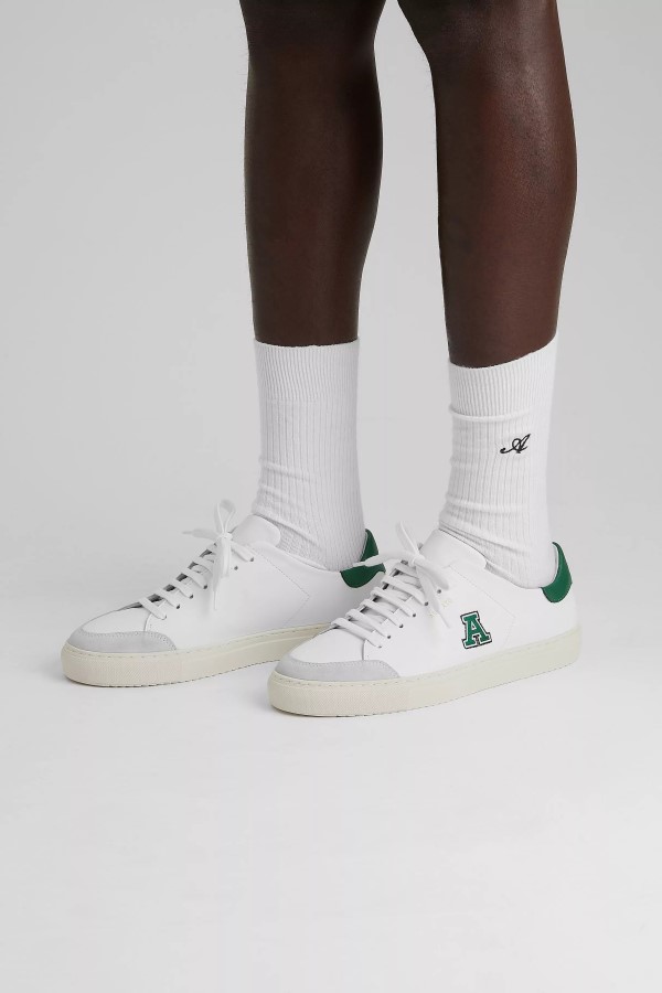 Axel Arigato Clean 90 College A White Grünkohl