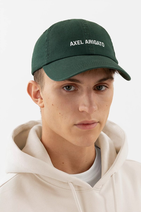 Axel Arigato Aa Logo Cap Grün Gewaschen