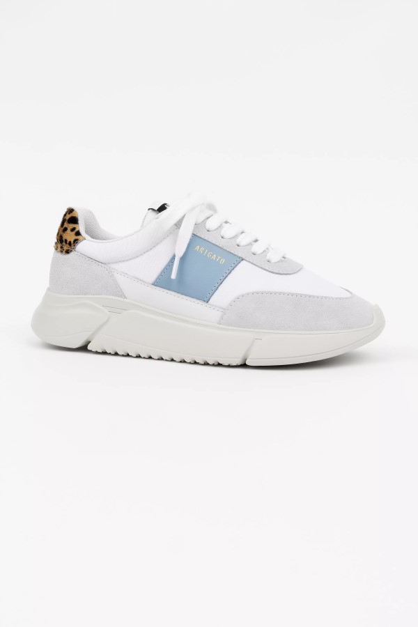Genesis Vintage Runner Axel Arigato Dusty Blue Leopard