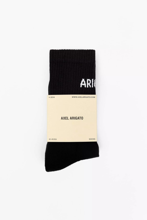 Axel Arigato Arigato Logo Schlauchsocken Schwarz