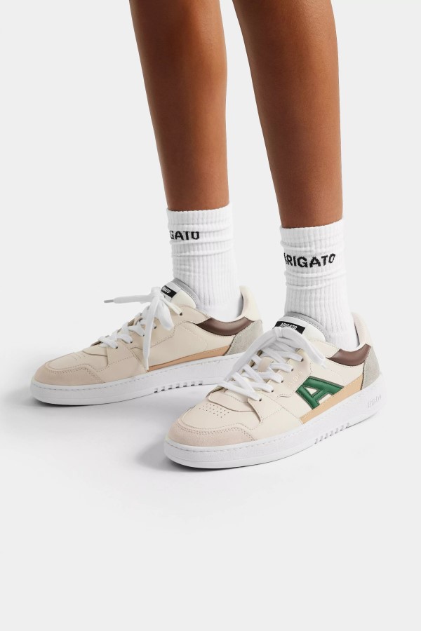 Axel Arigato A-Dice Lo Sneaker Grün Braun