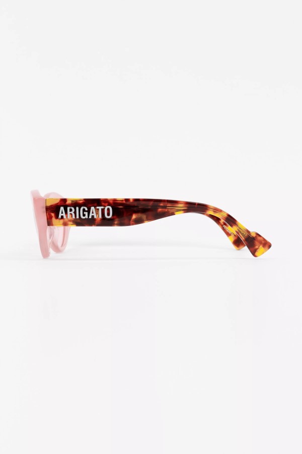 Axel Arigato Milchrosa Havana Tonia Cat-Eye-Sonnenbrille