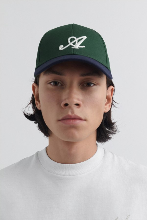 Axel Arigato Signature Cap Dunkelgrün Marine